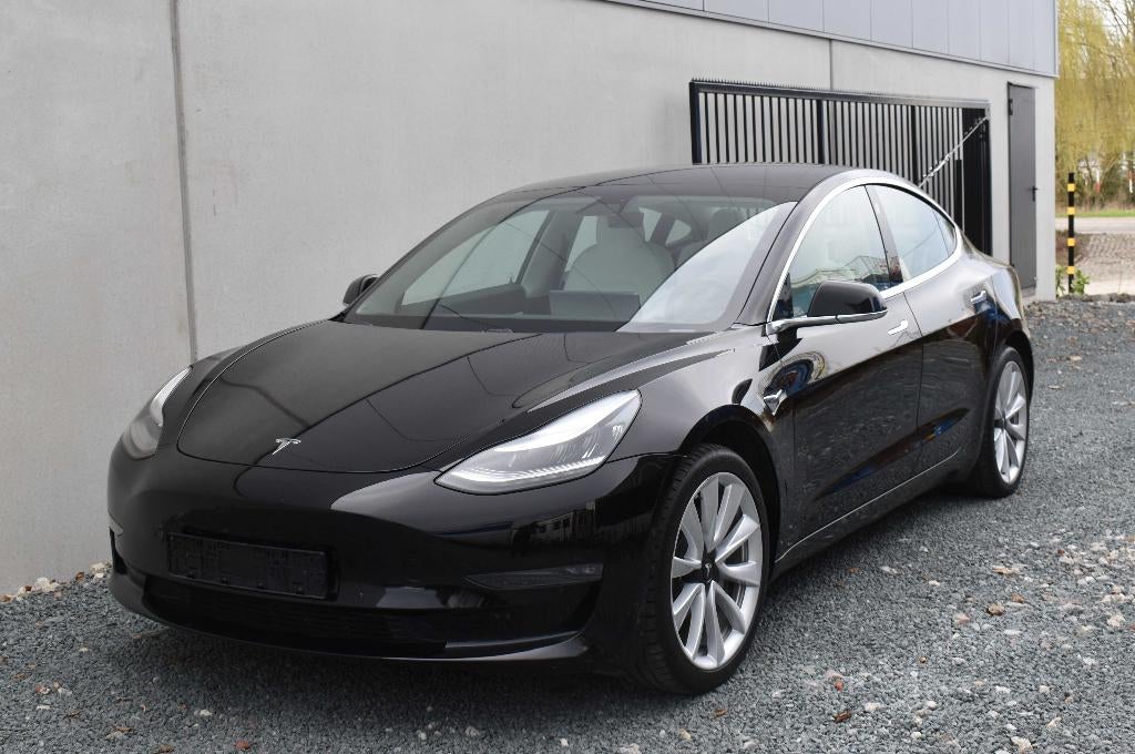 Tesla Model 3 50 kWh Standard Range Plus, Auto's, Automaat, Achterwielaandrijving, Euro 6, Zwart
