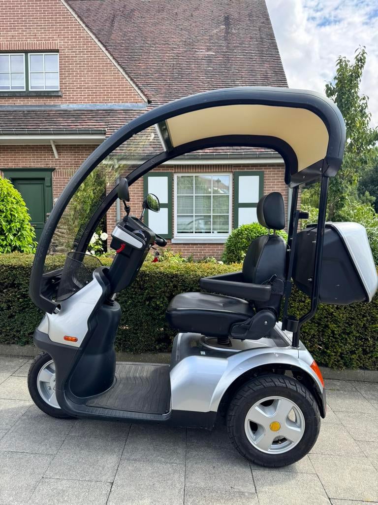 Couverte Scootmobiel Afiscooter S Voiturette électrique PMR, Enlèvement ou Envoi, Pliant, Comme neuf, Fauteuil roulant électrique