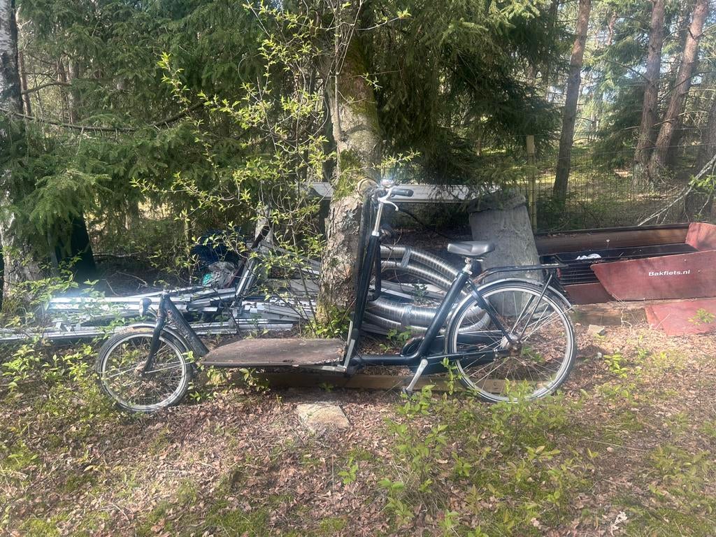 Bakfiets opknapper, Ophalen, Gebruikt