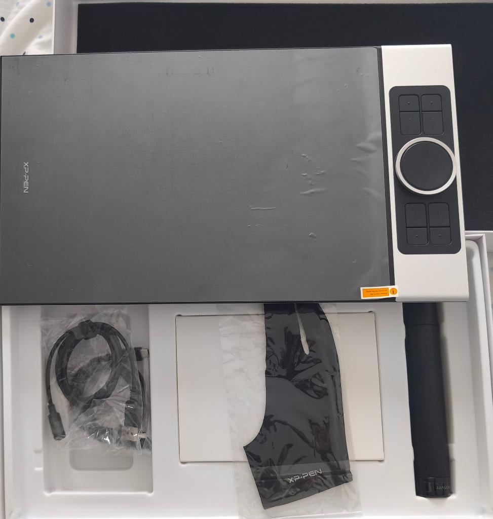 XP-Pen Deco Pro MW tablette graphique Bluetooth avec stylet, Ophalen, Multi-touch, Zo goed als nieuw, Draadloos