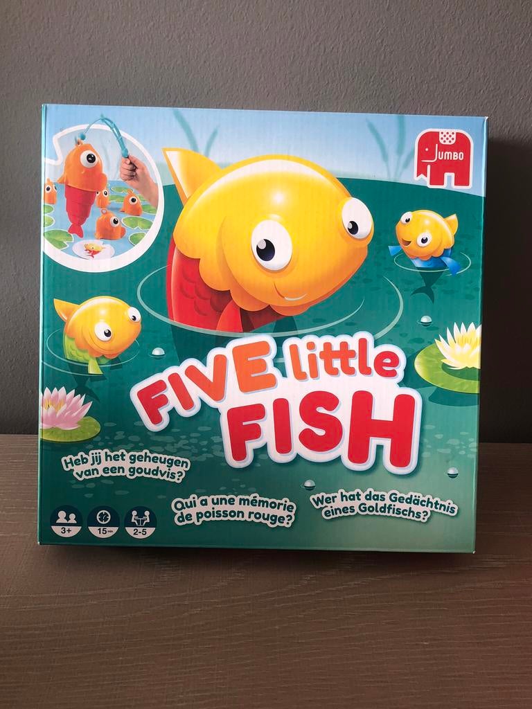 Jeu de pêche à cinq petits poissons, Enlèvement ou Envoi, Comme neuf