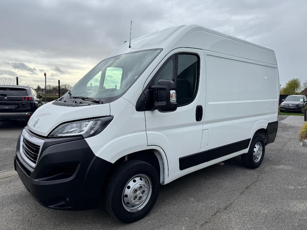 Peugeot Boxer 2.2 hdi L1H2 1st eig ohboek navi pdc airco, Auto's, Bestelwagens en Lichte vracht, Voorwielaandrijving, Stof, 4 cilinders