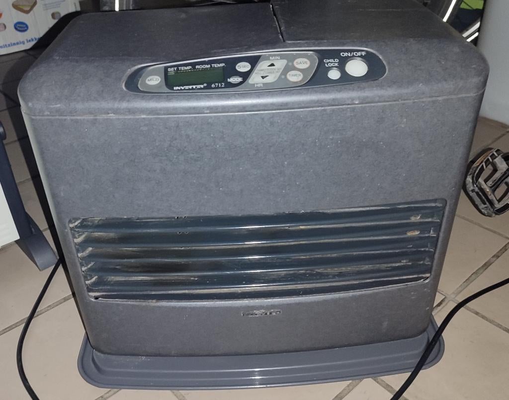 Petroleum laserkacheltje, Ophalen, Gebruikt, Elektrisch, Petroleumkachel