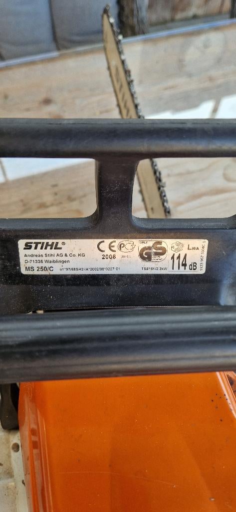 Kettingzaag Stihl, Enlèvement, Utilisé, Tronçonneuse, Stihl