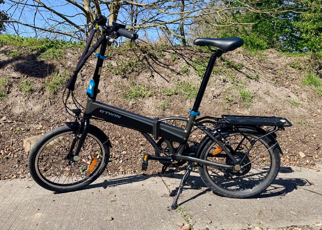 Elektrische vouwfiets slechts 50km gereden ***, Fietsen en Brommers, Fietsen | Vouwfietsen, Ophalen, 20 inch of meer, Versnellingen