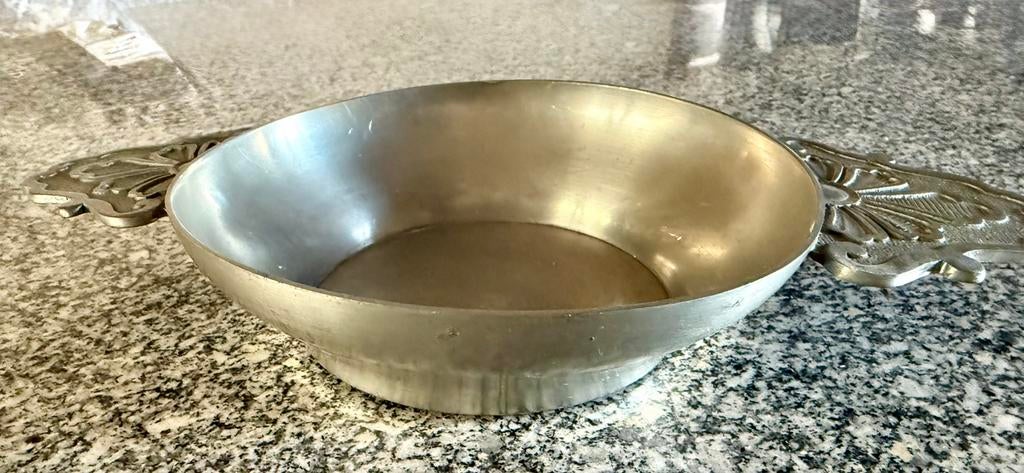 Decoratieve schaal 94% Tin, Antiek en Kunst, Ophalen of Verzenden