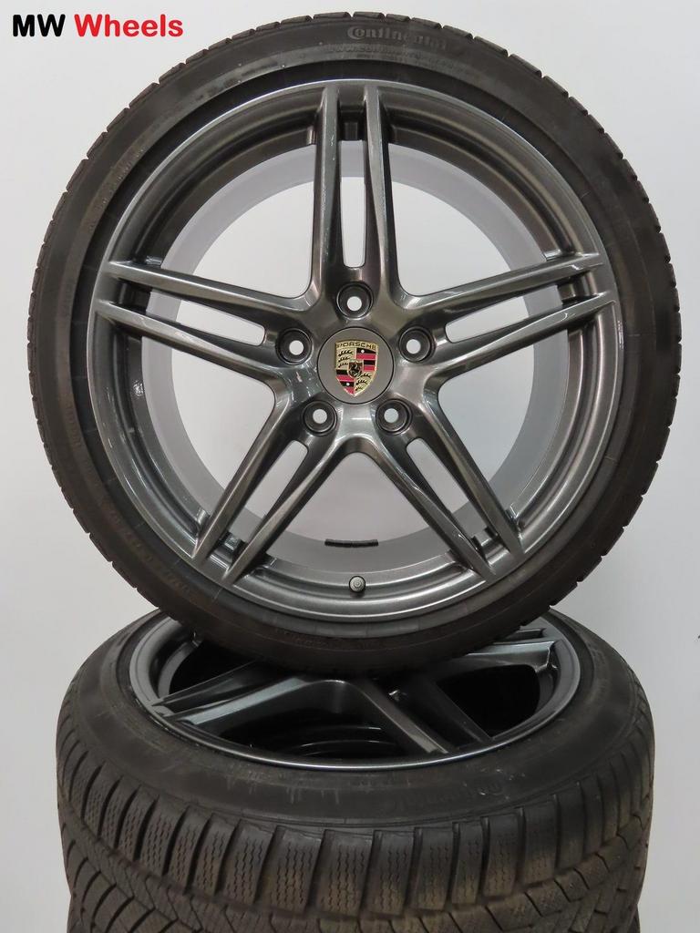 Porsche 19 inch Origineel velgen 911 991 MKII  winterbanden, Auto-onderdelen, Banden en Velgen, 19 inch, Gebruikt, -, -