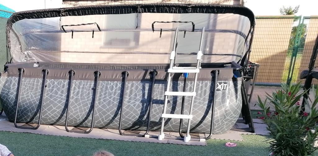 Zwembad Exit 400x200x100, Tuin en Terras, Zwembaden, Ophalen, Gebruikt, 80 tot 120 cm, Minder dan 200 cm