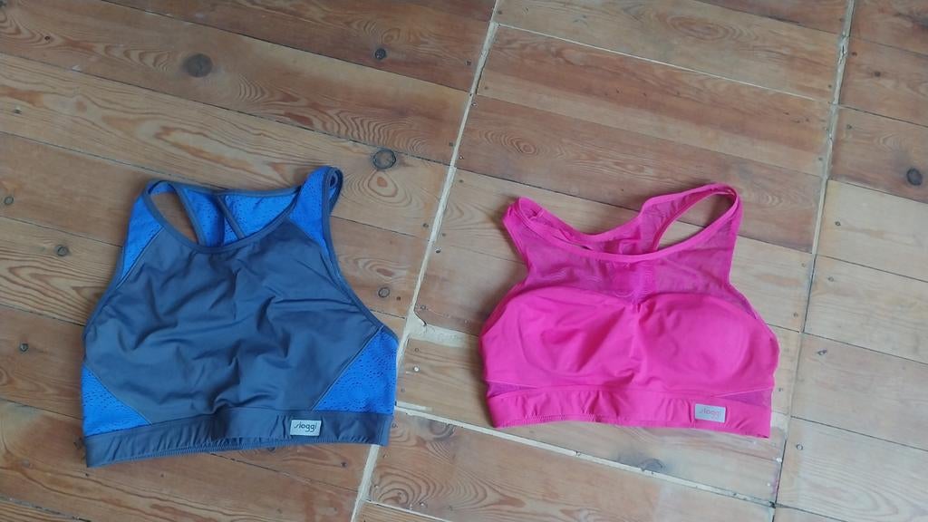 Sportbeha´s Sloggi XS, Sloggi, Ophalen of Verzenden, Blauw, BH