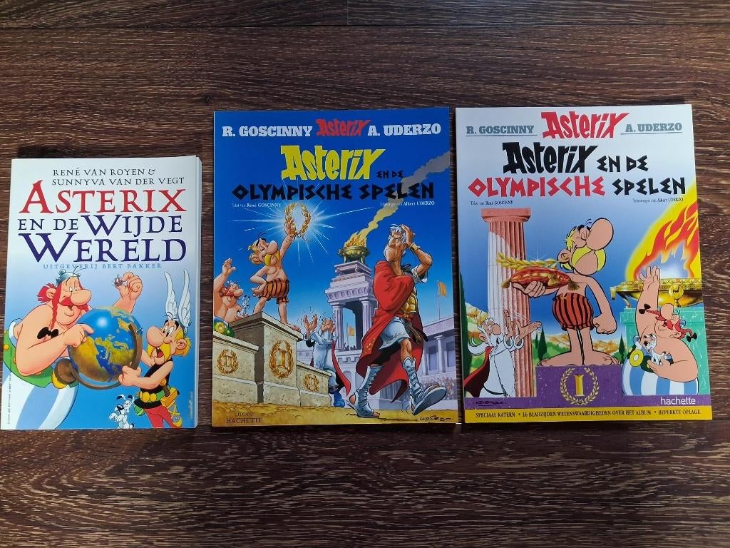 Partij Asterix en Obelix strips, Meerdere stripboeken, Ophalen of Verzenden, Zo goed als nieuw, Goscinny - Uderzo