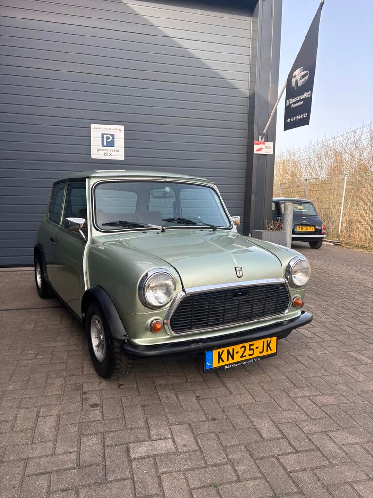 Mini 1000 bouwjaar 1984, Auto's, Handgeschakeld, 2 deurs, Groen, Bruin