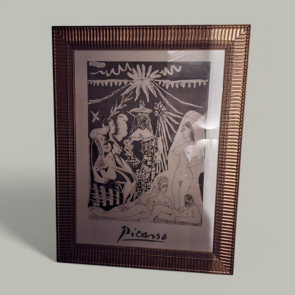 litho van Picasso, Antiek en Kunst, Ophalen
