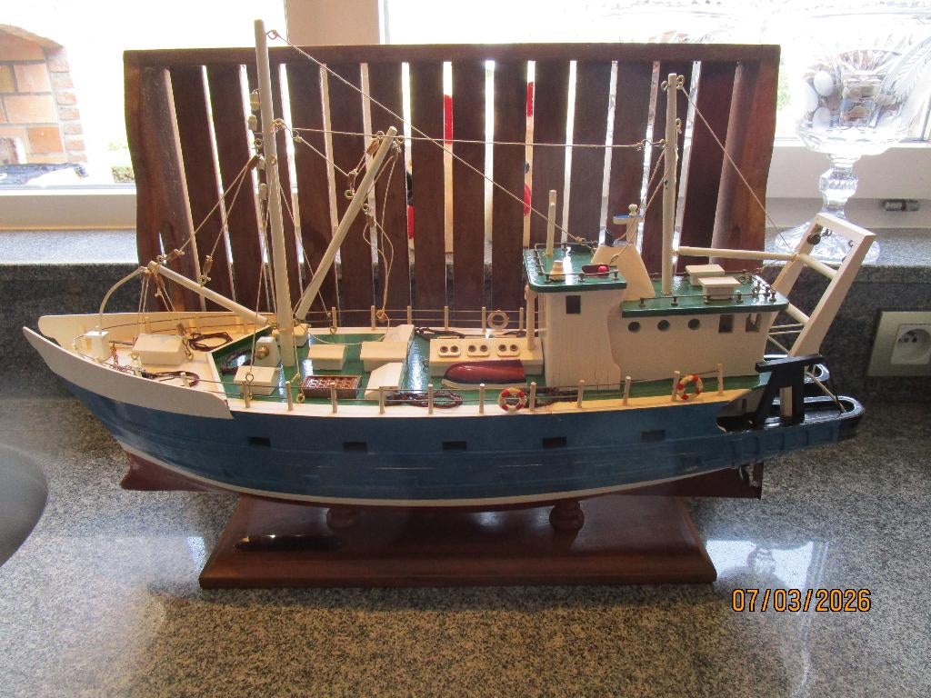 modélisme de bateaux de pêche, Enlèvement