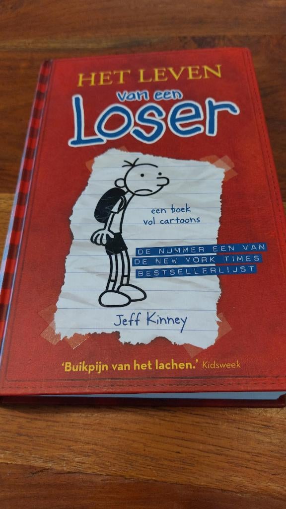 Het leven van een loser Jeff Kinney, Boeken, Ophalen of Verzenden, Nieuw, Jeff Kinney