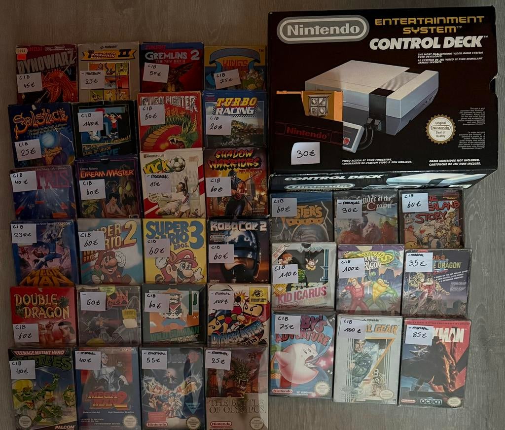 NES collectie, Games en Spelcomputers, Spelcomputers | Nintendo Super NES, Ophalen of Verzenden, Zo goed als nieuw