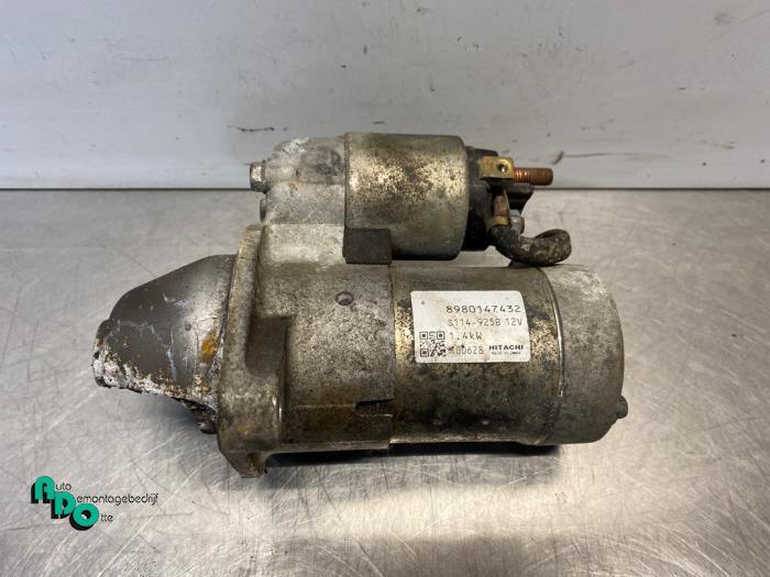 Startmotor van een Opel Meriva (Meriva B 10-), Auto-onderdelen, Motor en Toebehoren, Opel, Gebruikt, 3 maanden garantie, Ophalen of Verzenden