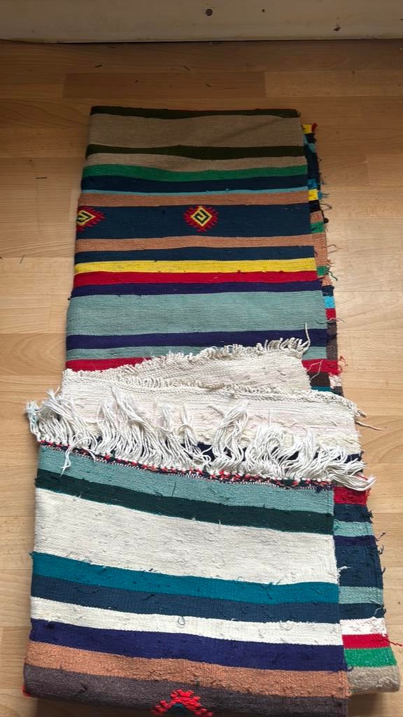 Kelim tapijt te koop, Huis en Inrichting, Woonaccessoires | Plaids en Woondekens, Zo goed als nieuw, Ophalen