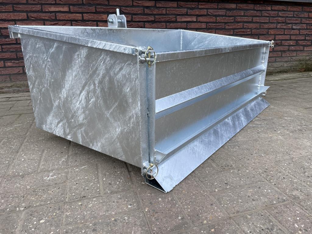transportbak NIEUW gegalvaniseerd 100 / 120 cm voor minitrac, Zakelijke goederen, Overige typen