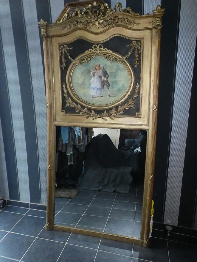 grote vergulde hallspiegel, Antiquités & Art, Enlèvement