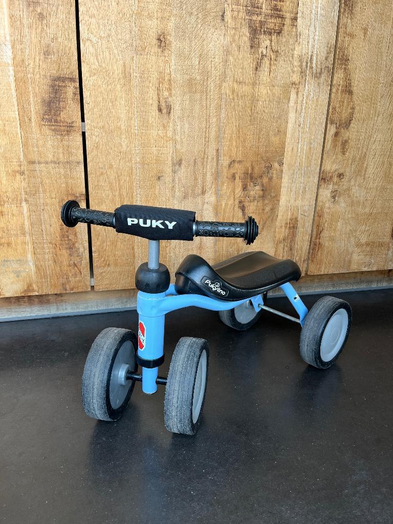 Puky loopfiets lichtblauw, Kinderen en Baby's, Speelgoed | Buiten | Voertuigen en Loopfietsen, Ophalen, Gebruikt, Loopfiets