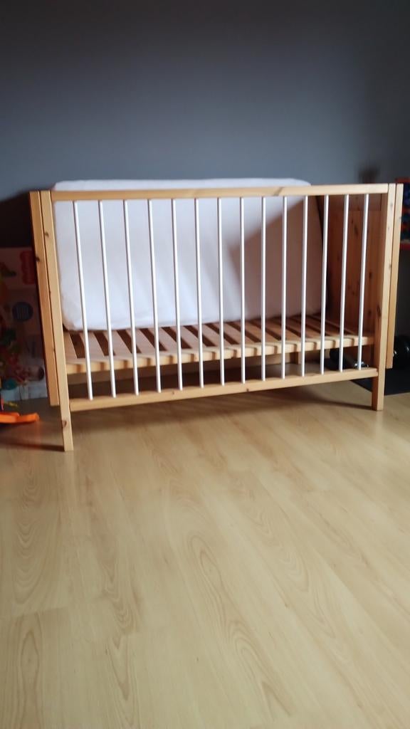 Prachtig kinderbedje, Ophalen