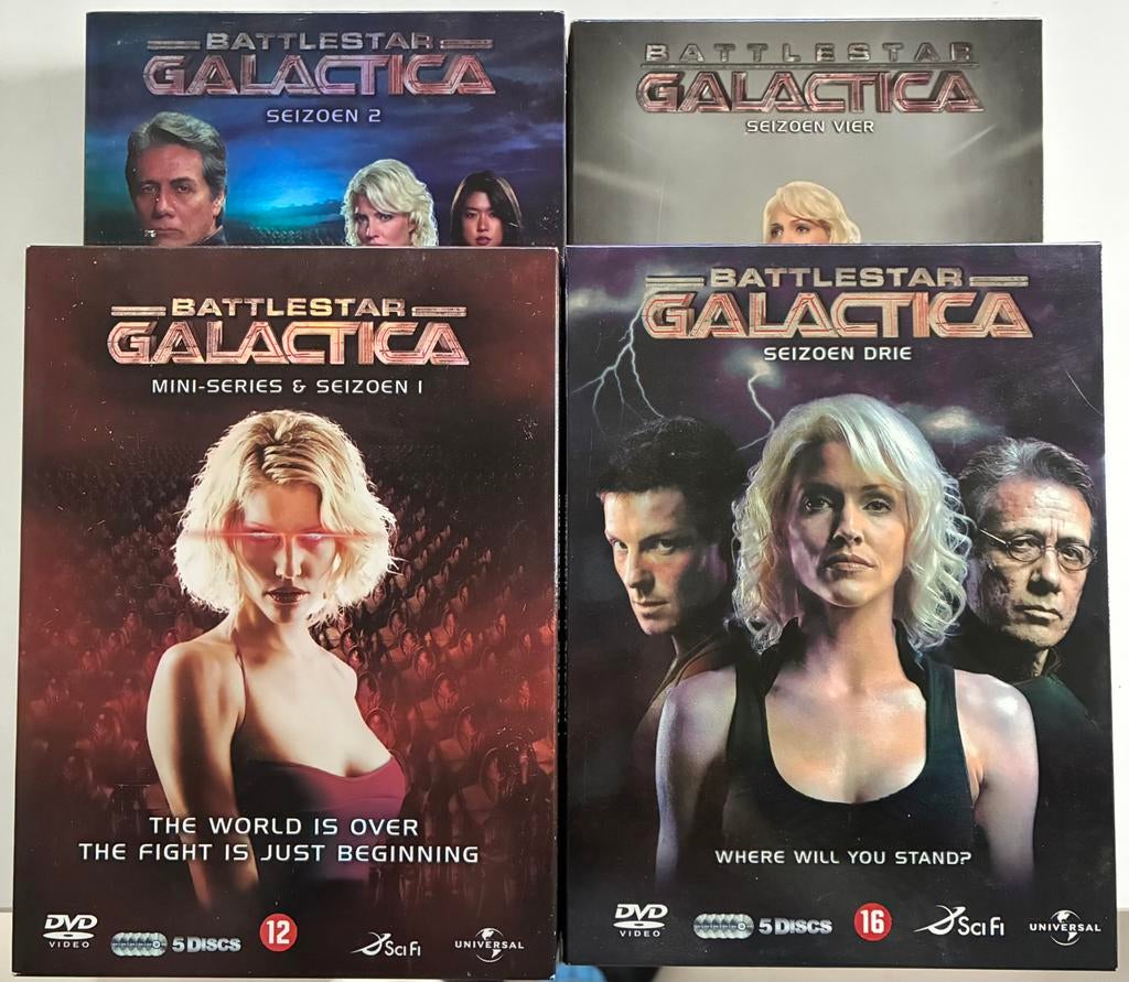 Battlestar Galactica (volledige DVD-reeks), Cd's en Dvd's, Dvd's | Tv en Series, Zo goed als nieuw, Science Fiction en Fantasy