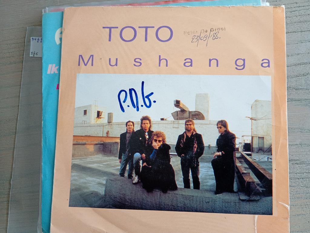 Toto - Mushanga, Cd's en Dvd's, Gebruikt, 7 inch, Single, Ophalen of Verzenden