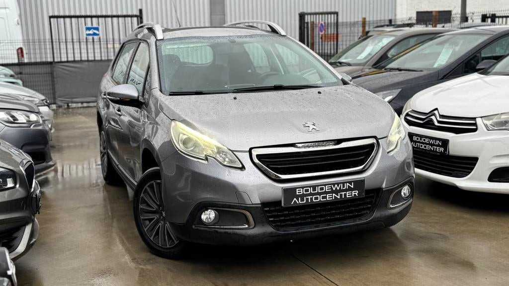 Peugeot 2008 1.2Benzine Euro6B 2016 177.xxxkm/Airco,Cruise,., Electronic Stability Program (ESP), Stof, Zwart, 5 deurs