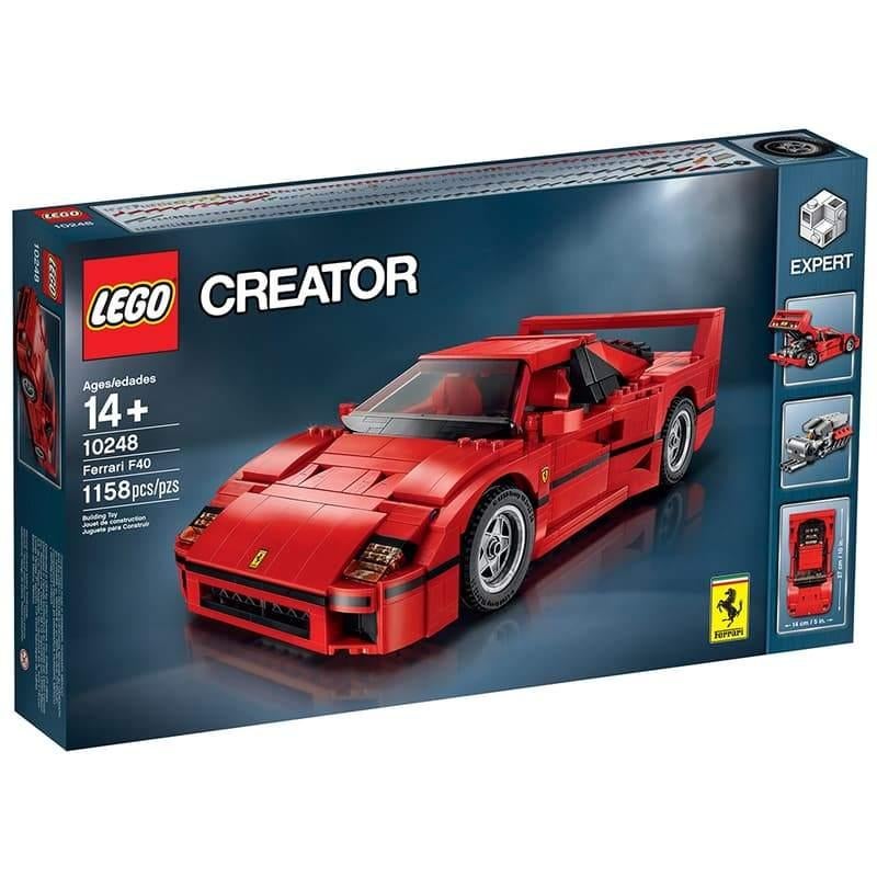 lego creator Ferrari F40 10248, Gebruikt, Lego, Ophalen of Verzenden, Compleet