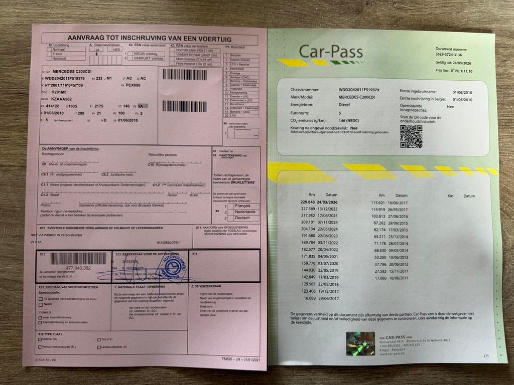 Mercedes C200 CDI Break/Euro 5/AMG PAKKET/1ste Eig/GEKEURD, Auto's, Mercedes-Benz, https://public.car-pass.be/vhr/69d43665-ab87-455b-8b65-fac1b2db9f5c