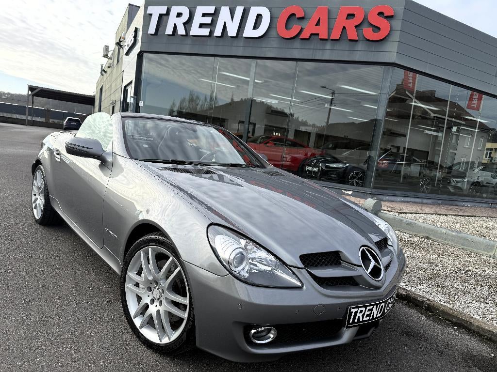 MERCEDES-BENZ SLK 200 KOMPR PACK AMG AUT CUIR NAVI CAPAV/AR, Auto's, Automaat, https://public.car-pass.be/vhr/0e1c7354-82ad-4bd0-926f-47362c757c35