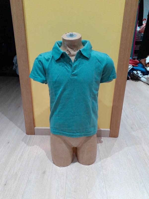 Groen poloshirt met korte mouwen maat 9/10 jaar zeeman, Kinderen en Baby's, Zeeman, Gebruikt, Ophalen of Verzenden, Shirt of Longsleeve