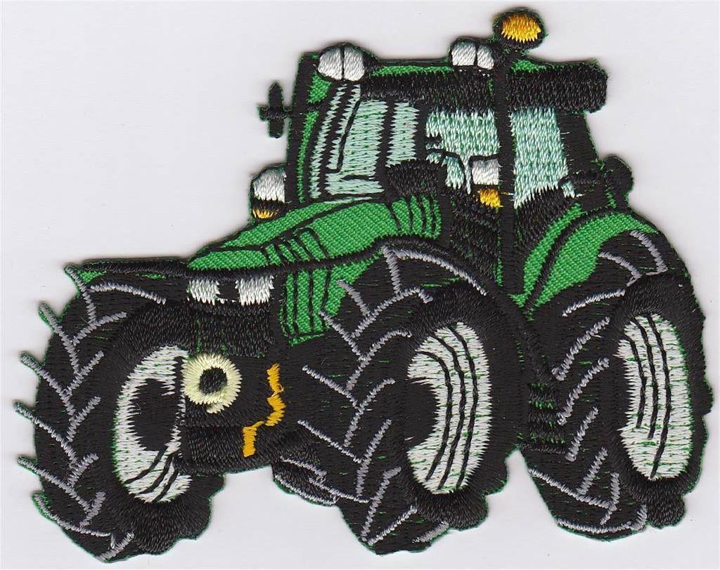 Tractor stoffen opstrijk patch embleem #1, Verzamelen, Kleding en Patronen, Verzenden, Nieuw