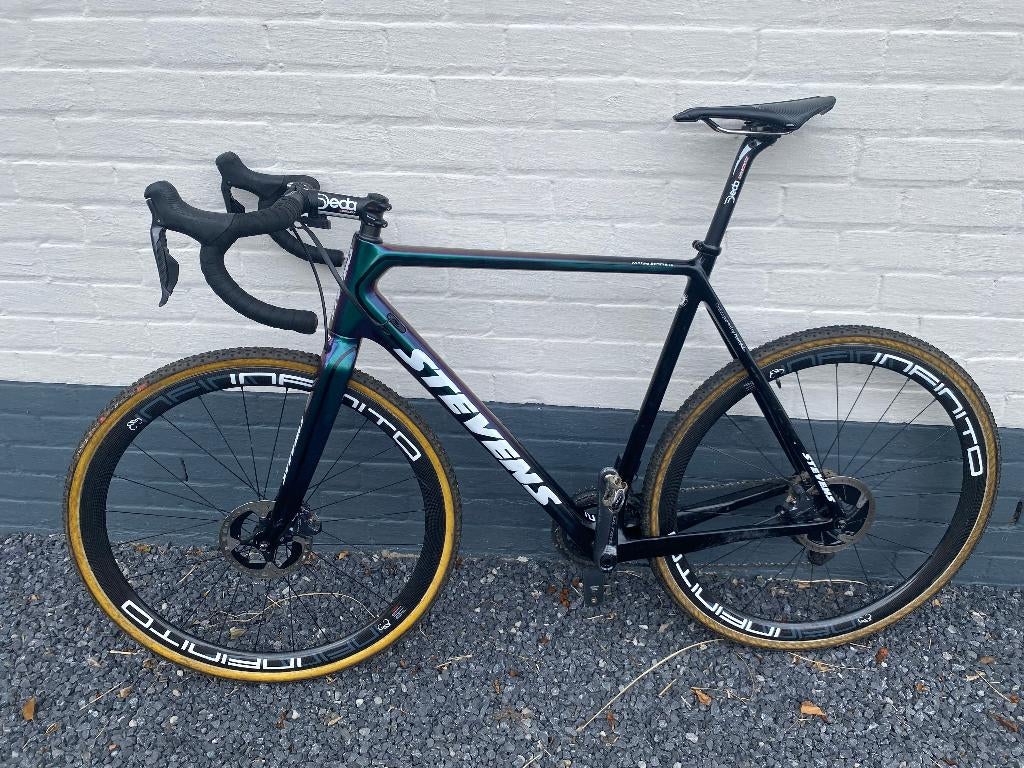Cyclocross Stevens Superprestige Ultegra Di2 11 speed, 28 inch, Gebruikt, 57 tot 61 cm, Meer dan 20 versnellingen