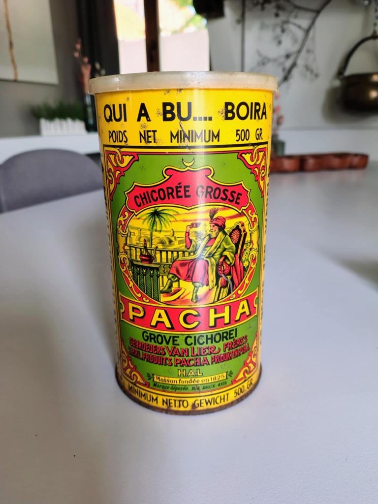 Blikken doos Pacha, Ophalen of Verzenden, Gebruikt