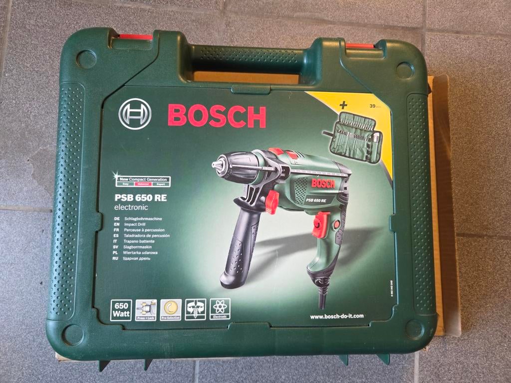 Bosch PSB650RE boormachine 650watt, Ophalen, Boormachine