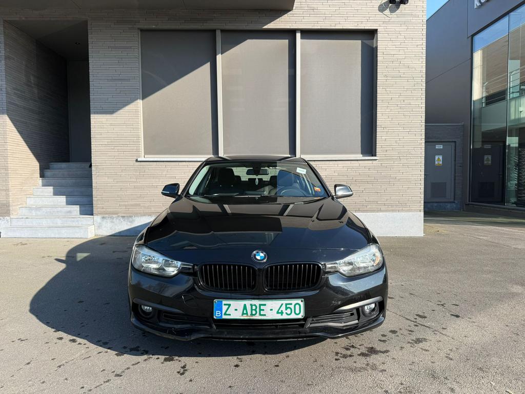 BMW 318d/12-2016/192.000km/110 kw/2.0 gazole/euro6b, Autos, Cuir, Achat, Entreprise, Noir