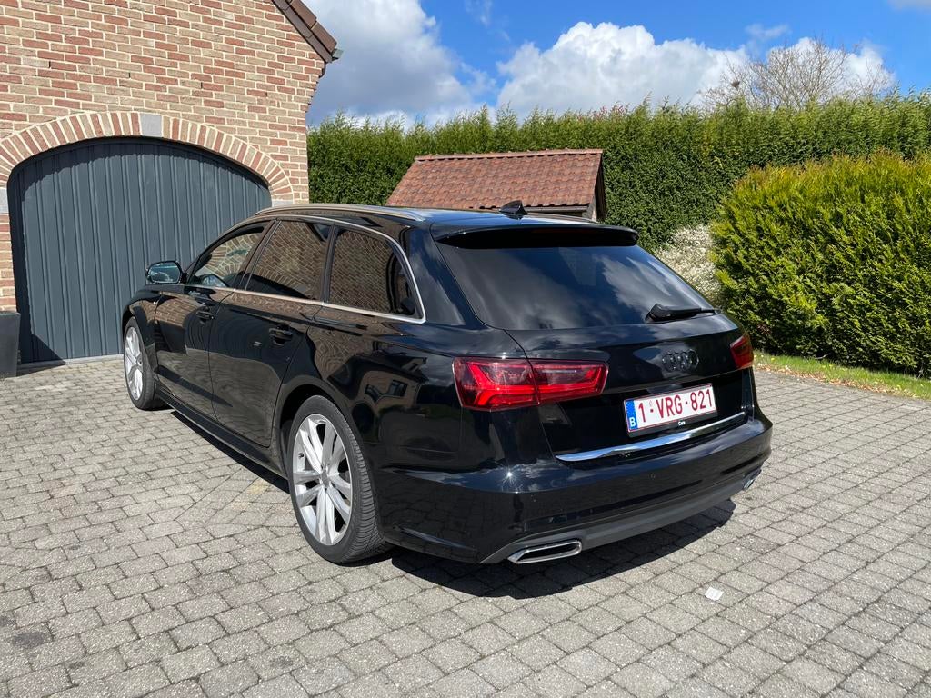 Audi A6 2.0tdi ULTRA Sline, Auto's, Automaat, Leder, Elektrisch, Break