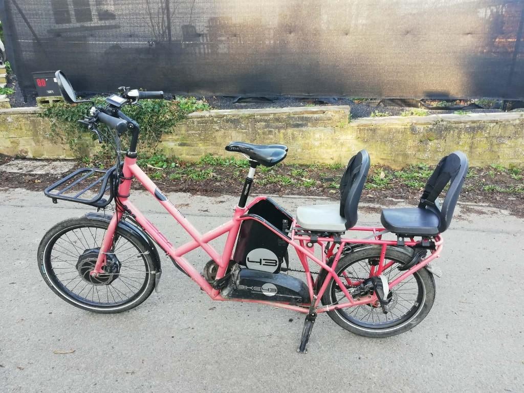 Bike43 vélo longtail, Vélos & Vélomoteurs, Enlèvement, Comme neuf, 30 à 50 km par batterie, Autres marques