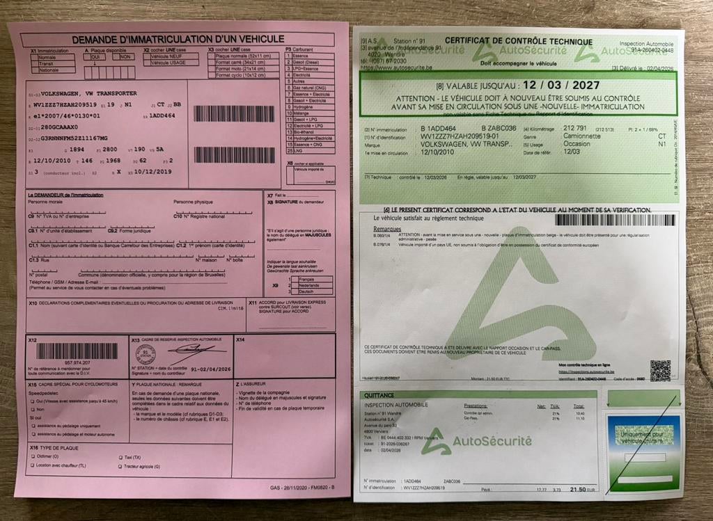 Volkswagen Transporter 2.0 TDI Euro 5/Lichte Vracht/Airco, Auto's, Bestelwagens en Lichte vracht, USB, Euro 5, Volkswagen, https://public.car-pass.be/vhr/7ce63891-7671-4276-81e2-e4dcb5c9eb70