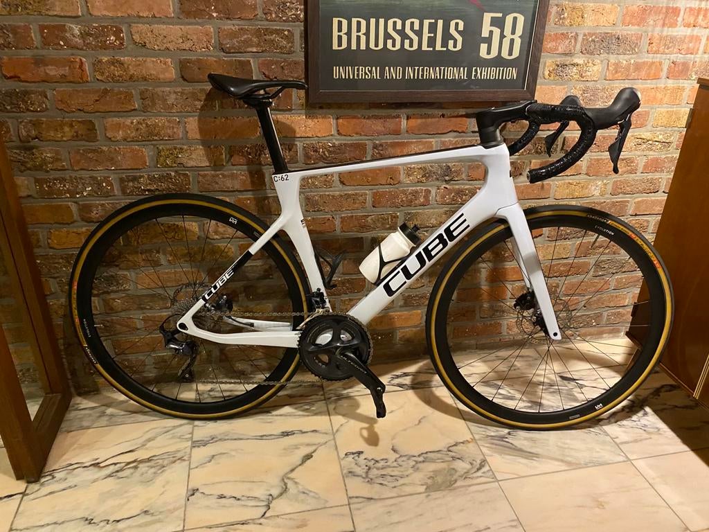 Cube Agree C62 carbon racefiets, Fietsen en Brommers, Fietsen | Racefietsen, Ophalen, Zo goed als nieuw, Carbon