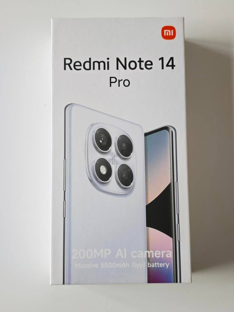 Xiaomi Redmi Note 14 Pro 8GB Ram 256GB opslag, Enlèvement ou Envoi, Neuf, Sans abonnement