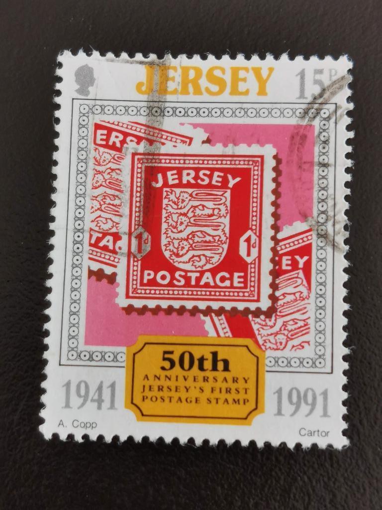Jersey 1991 - Les premiers timbres-poste de Jersey, Enlèvement ou Envoi, Affranchi