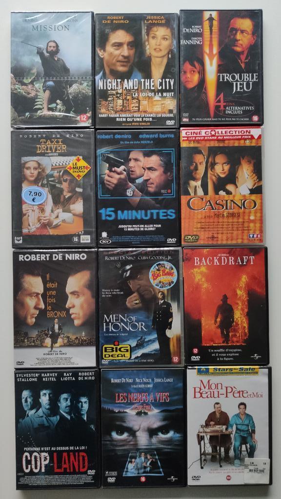 Lot de 25 DVDs Robert De Niro, Enlèvement ou Envoi, Utilisé