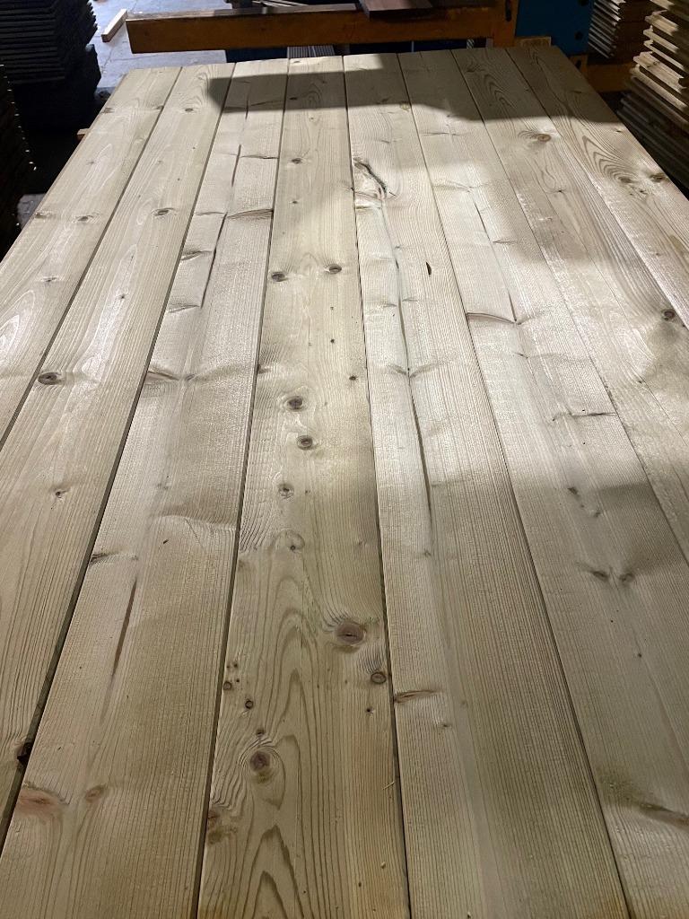 Grenen/ Noorse den geïmpregneerd 20mm dikte tand en groef, Geïmpregneerd, Minder dan 25 mm, Grenen, Nieuw