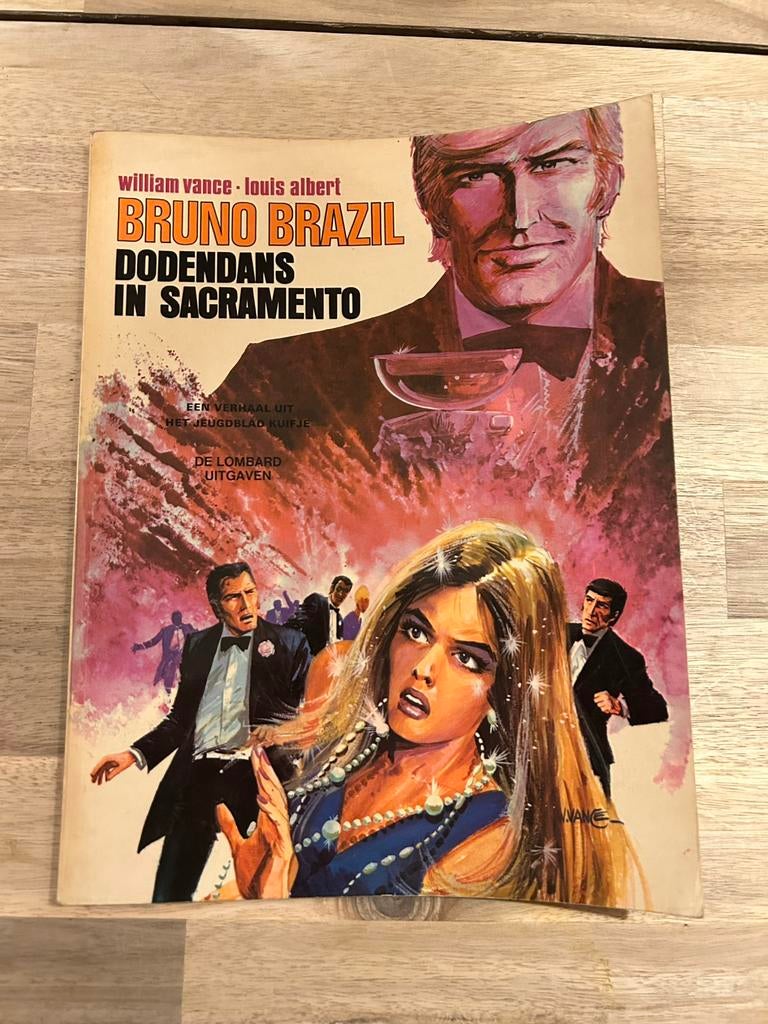 Bruno Brazil - Dodendans in sacramento, Eén stripboek, Ophalen, Gelezen