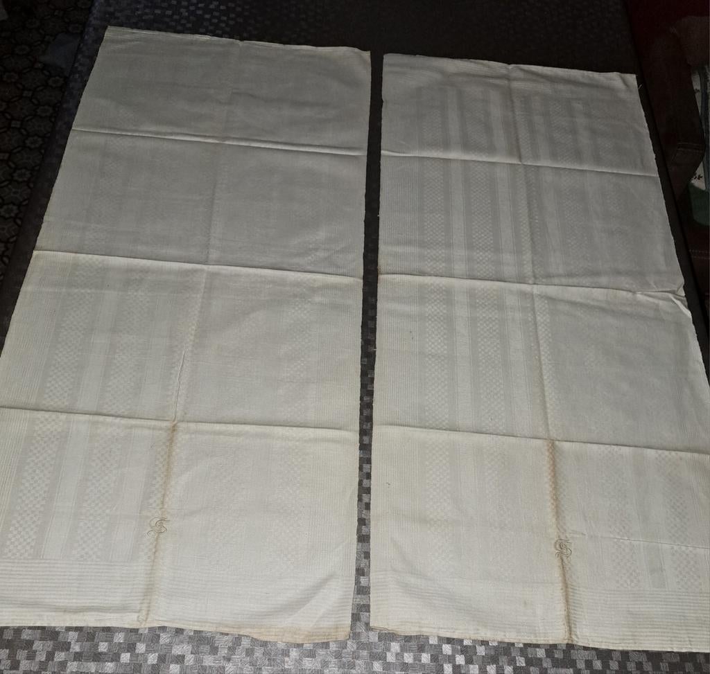 Theedoeken oude linnen theedoeken decoratie, Ophalen of Verzenden