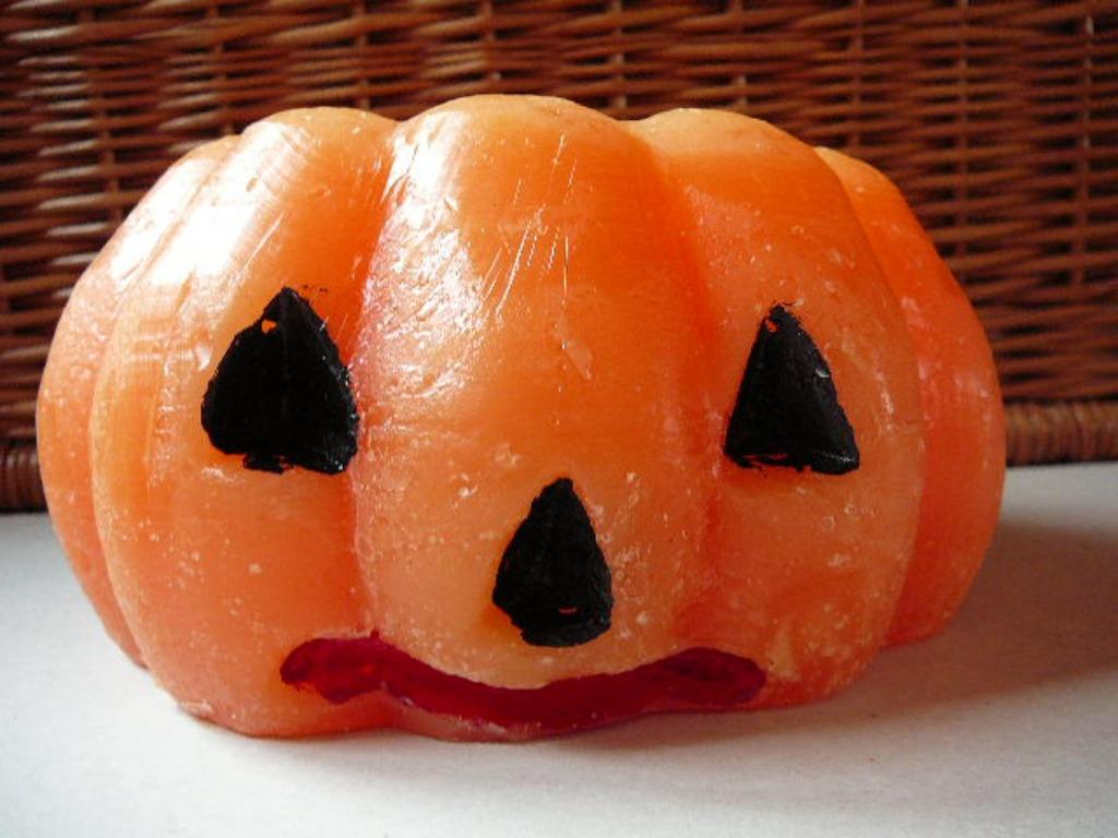 Halloween : kaars pompoen nieuw, Hobby en Vrije tijd, Feestartikelen, Ophalen of Verzenden, Nieuw, Versiering