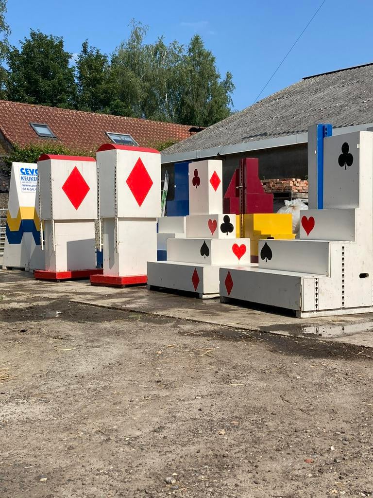 Volledig spring parcours, Enlèvement, Obstacle