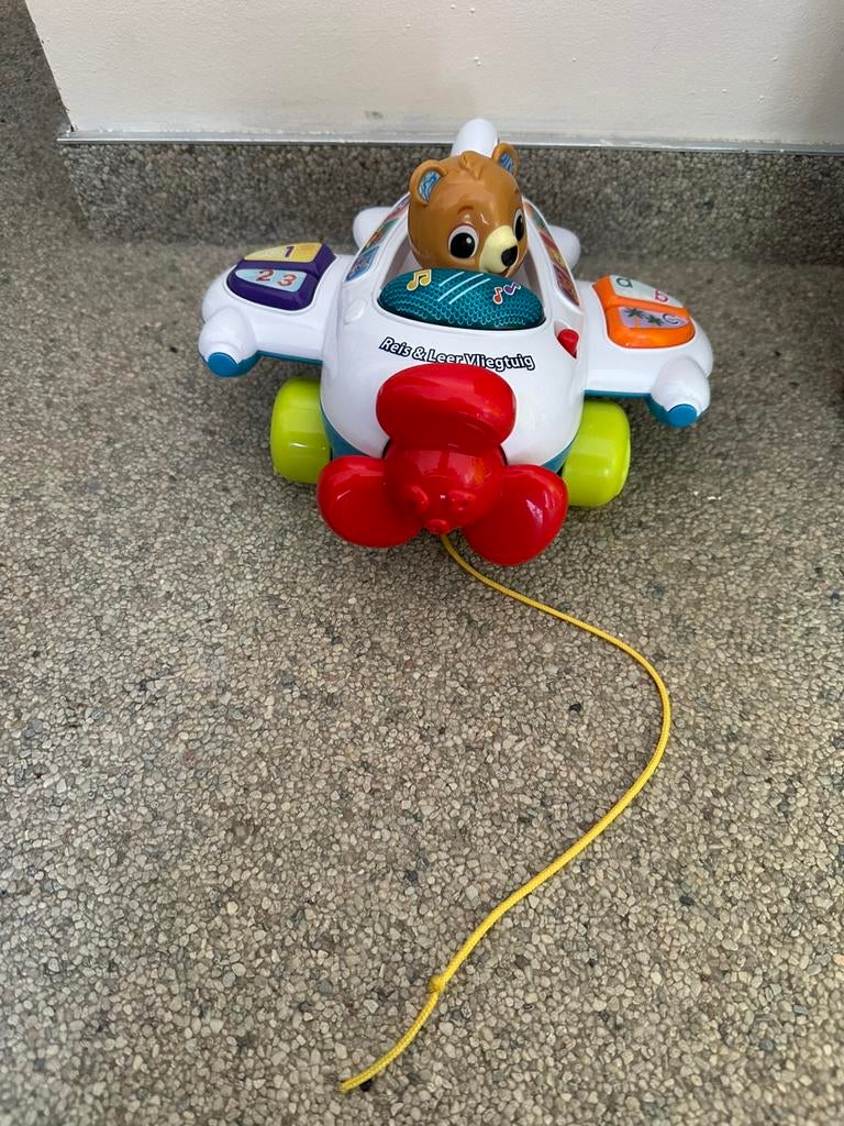 Te koop vliegtuig Vtech, Ophalen of Verzenden, Zo goed als nieuw, 2 tot 4 jaar
